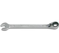 Hazet 606-18 Chiave Combinata con Cricchetto, Argento, Apertura Chiave 18, Lunghezza 255 mm