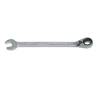 Hazet 606-8 Chiave Combinata con Cricchetto, Argento, Apertura Chiave 8, Lunghezza 129.9 mm