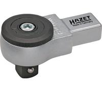 Hazet 6401N Testa ad Innesto con Cricchetto Reversibile, Argento, Attacco Quadro, Massiccio, 6.3 1/4 di Pollice