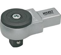 Hazet 6406 Testa ad Innesto con Cricchetto Reversibile, Argento, Attacco Quadro, Massiccio, 20 mm 3/4 di Pollice