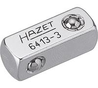 Hazet 6413-3 Quadro Passante, Argento, Attacco Quadro, Massiccio, 10 mm 3/8 di Pollice