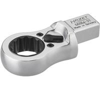 Hazet 6606D-21 Chiave ad Anello ad Innesto a Cricchetto, Argento, Attacco Quadro ad Innesto 14 X 18 mm