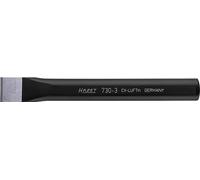 Hazet 730-3 Scalpello A Tagliente Diritto, Multicolore, Lunghezza 150 mm | cromo vanadio, indurito ad aria, verniciato a immersione, DIN 6453, lunghezza 150 mm, 181 g, larghezza scalpello 18 mm, 18 mm