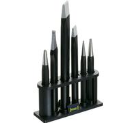 Hazet 750/6-1 Serie Di Scalpelli, Punzoni, Punteruoli, Multicolore, Numero Utensili 6