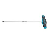 Hazet 828LG-6 - Utensile di regolazione per fanali, con cacciavite esagonale extra lungo, 334 mm, apertura 6 mm, colore: Nero/Blu