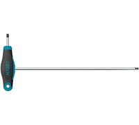 Hazet 829KK-3 - Chiave a brugola (lama corta e lunga per un utilizzo flessibile, profilo a esagono incassato, misura 3 mm), colore: blu scuro