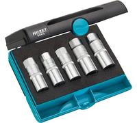 HAZET Set di estrattori 844/5 I 1/2 pollice (12,5 mm) quadrato I Set di 5 pezzi