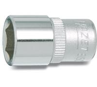 Hazet 850-4 Inserto per Chiave a Bussola Esagonale, Argento, Attacco Quadro, Cavo, 6.3 mm 1/4 di Pollice
