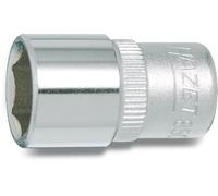 Hazet 850-8 Inserto per Chiave a Bussola Esagonale, Argento, Attacco Quadro, Cavo, 6.3 mm 1/4 di Pollice