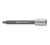 Hazet 8501Kk-4 Inserto Chiave A Bussola Per Giravite Con Testa Sferica Per Il Sensore Di Giri Motore, Argento, Attacco Quadro, Cavo, 6.3 mm 1/4 di Pollice