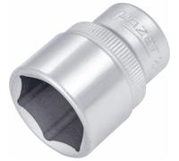 Hazet 880-18 Inserto per Chiave a Bussola Esagonale, Argento, Attacco Quadro, Cavo, 10 mm 3/8 di Pollice