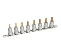 Hazet 8802T/8H Serie di Chiavi a Bussola, Oro, Attacco Quadro, Cavo, 10 mm 3/8 di Pollice