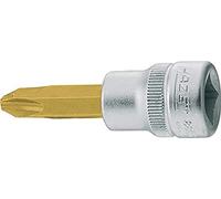 Hazet 8806-Ph4 Inserto Chiave a Bussola per Giraviti, Oro, Attacco Quadro, Cavo, 10 mm 3/8 di Pollice
