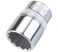 Hazet 880Az-19/32 Inserto per Chiave a Bussola a Doppio Esagono, Argento, Attacco Quadro, Cavo, 10 mm 3/8 di Pollice