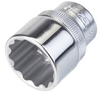 Hazet 880Az-3/4 Inserto per Chiave a Bussola a Doppio Esagono, Argento, Attacco Quadro, Cavo, 10 mm 3/8 di Pollice