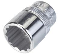 Hazet 880Az-5/8 Inserto per Chiave a Bussola a Doppio Esagono, Argento, Attacco Quadro, Cavo, 10 mm 3/8 di Pollice