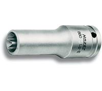 Hazet 880Lg-E10 Inserto Chiave a Bussola Torx, Argento, Attacco Quadro, Cavo, 10 mm 3/8 di Pollice