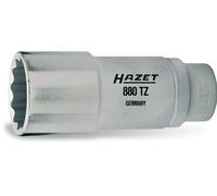 Hazet 880Tz-10 Inserto per Chiave a Bussola a Doppio Esagono, Argento, Attacco Quadro, Cavo, 10 mm 3/8 di Pollice