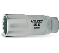 Hazet 880Tz-15 Inserto per Chiave a Bussola a Doppio Esagono, Argento, Attacco Quadro, Cavo, 10 mm 3/8 di Pollice