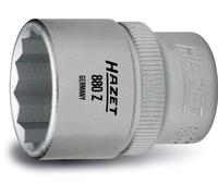 Hazet 880Z-19 Inserto per Chiave a Bussola a Doppio Esagono, Argento, Attacco Quadro, Cavo, 10 mm 3/8 di Pollice