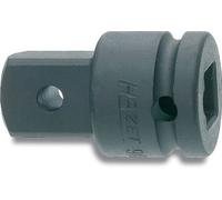 Hazet 9007S-1 Adattatore per Avvitatori ad Impulso, Nero, Attacco Quadro, Massiccio, 20 mm 3/4 di Pollice