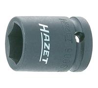 Hazet 900S-16 Inserto Chiave a Bussola per Avvitatori ad Impulso Esagonale, Nero, Attacco Quadro, Cavo, 12.5 mm 1/2 di Pollice
