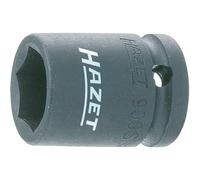 Hazet 900S-19 Inserto Chiave a Bussola per Avvitatori ad Impulso Esagonale, Nero, Attacco Quadro, Cavo, 12.5 mm 1/2 di Pollice
