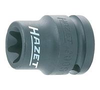 Hazet 900S-E10 Inserto Chiave a Bussola per Avvitatori ad Impulso Torx, Nero, Attacco Quadro, Cavo, 12.5 mm 1/2 di Pollice