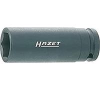 Hazet 900Slg-15 Inserto Chiave a Bussola per Avvitatori ad Impulso Esagonale, Nero, Attacco Quadro, Cavo, 12.5 mm 1/2 di Pollice