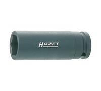 Hazet 900Slg-18 Inserto Chiave a Bussola per Avvitatori ad Impulso Esagonale, Nero, Attacco Quadro, Cavo, 12.5 mm 1/2 di Pollice