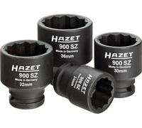Hazet 900Sz/4 Assortimento per Albero di Trasmissione, Cardano, Asse, Nero, Attacco Quadro, Cavo, 12.5 mm 1/2 di Pollice