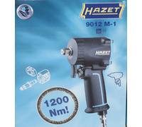 HAZET 9012M-1 Mini Avvitatore Pneumatico 1/2" Cambio A Una Mano Max. 1200