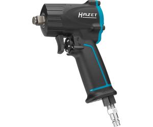 Hazet 9012M Avvitatore Ad Impulso Extra Corto, Multicolore, Attacco Quadro, Mass