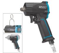 Hazet 9012M Avvitatore Ad Impulso Extra Corto, Multicolore, Attacco Quadro, Massiccio, 12.5 mm 1/2 di Pollice