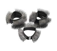 Hazet 9033-6-02/5 Disco Lamellare Rotativo, Larghezza 23 Mm, Grana Grossa, Punte Curve, Multicolore