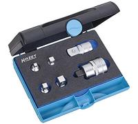 Hazet 958N/6 Serie Di Adattatori, Argento, Attacco Quadro, Massiccio, 6.3 mm 1/4 Di Pollice