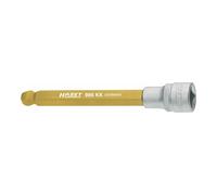 Hazet 986Kk-7 Inserto Chiave a Bussola per Giraviti, Oro, Attacco Quadro, Cavo, 12.5 mm 1/2 di Pollice