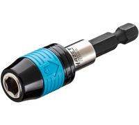 HAZET Adattatore 2239N-6 I Esagono pieno 6,3 (1/4 di pollice) I Cambio e rimozione del bit con una semplice spinta in avanti