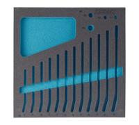 HAZET Alloggiamento in schiuma espansa morbida bicomponente 163-186L Quantità:1