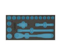 HAZET Alloggiamento in schiuma espansa morbida bicomponente 163-191L Quantità:1