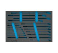 HAZET Alloggiamento in schiuma espansa morbida bicomponente 163-210L Quantità:1