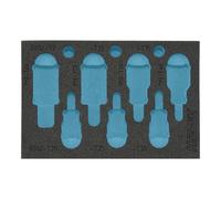 HAZET Alloggiamento in schiuma espansa morbida bicomponente 163-218L Quantità:1