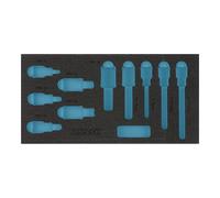 HAZET Alloggiamento in schiuma espansa morbida bicomponente 163-221L Quantità:1