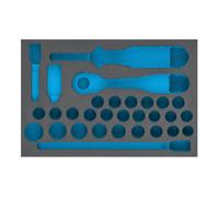 HAZET Alloggiamento in schiuma espansa morbida bicomponente 163-223L Quantità:1