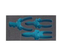 HAZET Alloggiamento in schiuma espansa morbida bicomponente 163-227L Quantità:1