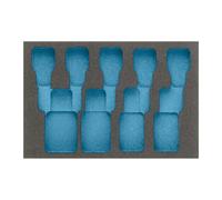 HAZET Alloggiamento in schiuma espansa morbida bicomponente 163-270L Quantità:1