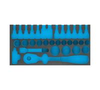 HAZET Alloggiamento in schiuma espansa morbida bicomponente 163-272L Quantità:1