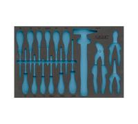 HAZET Alloggiamento in schiuma espansa morbida bicomponente 163-330L Quantità:1