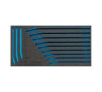 HAZET Alloggiamento in schiuma espansa morbida bicomponente 163-385L Quantità:1