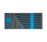 HAZET Alloggiamento in schiuma espansa morbida bicomponente 163-515L Quantità:1